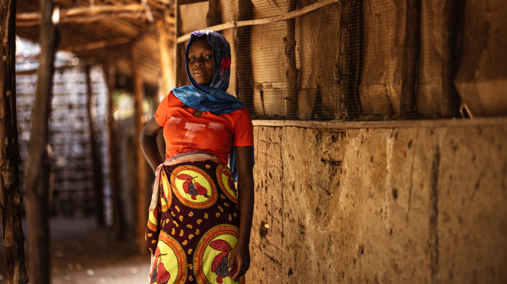 UNFPA Mozambique. Photo of a young girl.