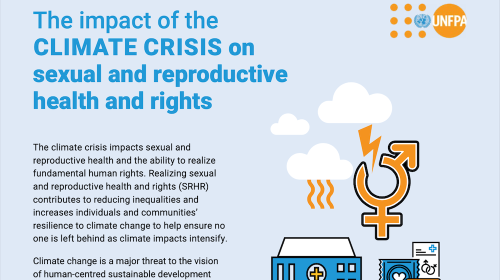 The Impact of the Climate Crisis on Sexual and Reproductive Health and Rights