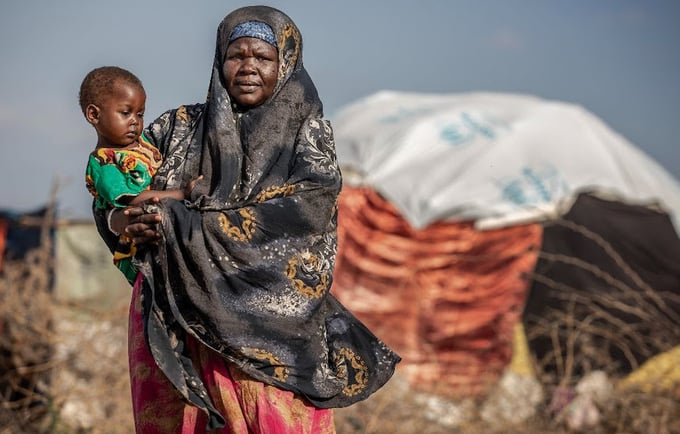The ongoing drought and rising insecurity forced Rukia Yaarow Ali to leave her home in Somalia, to seek refuge in Daadab refugee