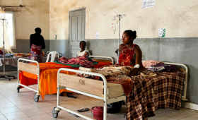 Image of women on a rural clinic 
