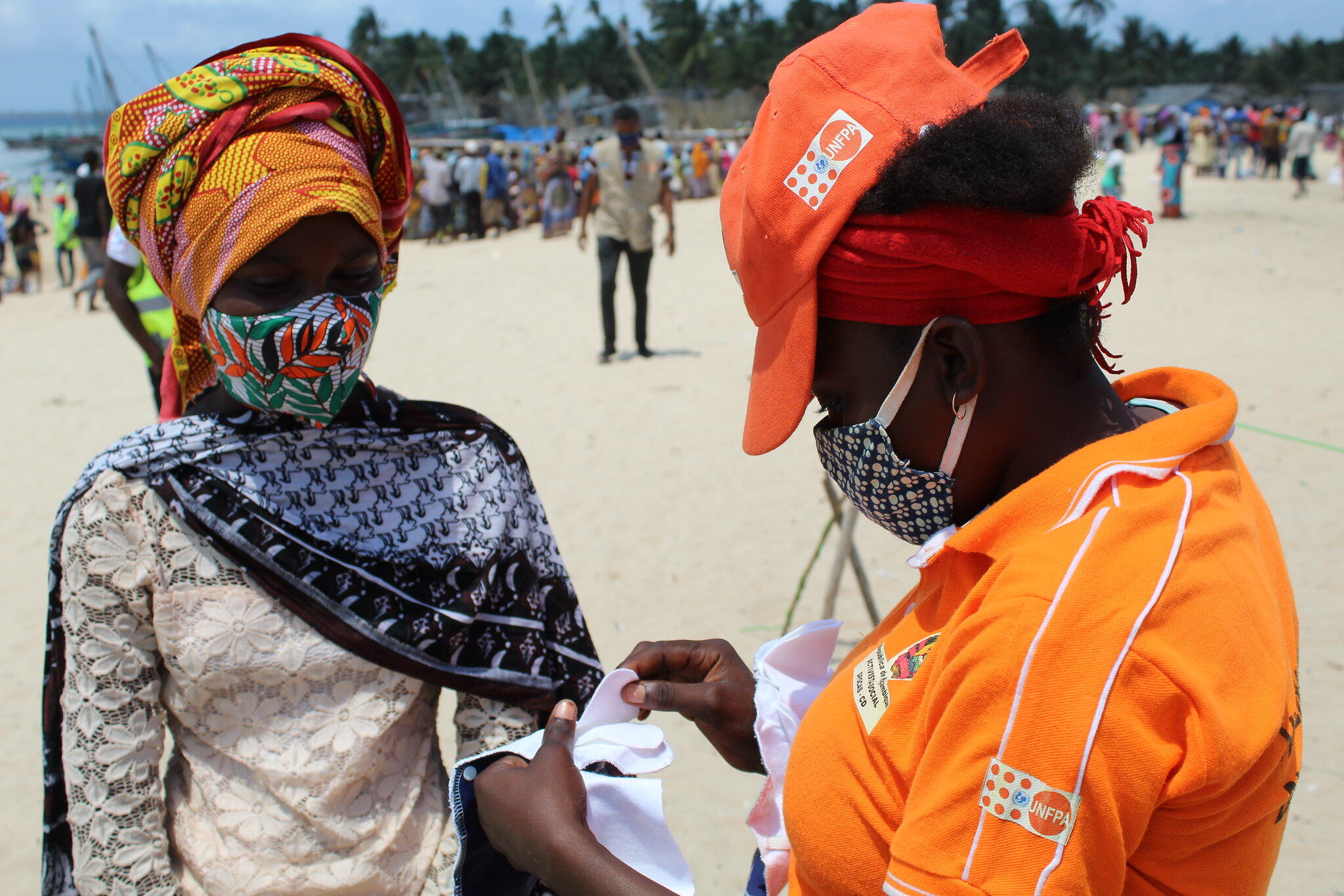 UNFPA provides life-saving health and protection services to the women, girls and youth 