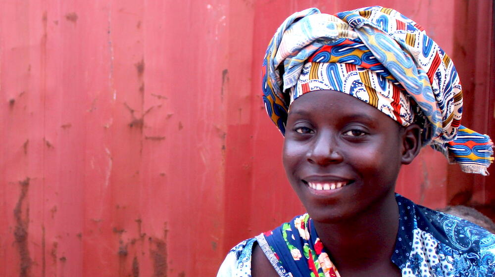 Mother of a five-month-old boy, Fátima António, 18, accessed contraceptives for the first time on the arrival of a mobile clinic