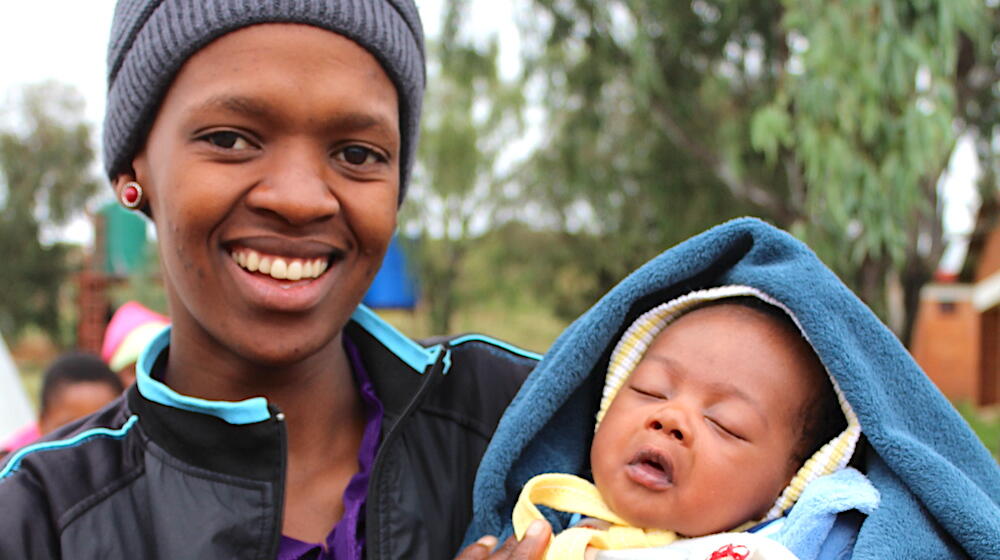 As women who work at garment factories in Lesotho lose wages for the days they miss work.