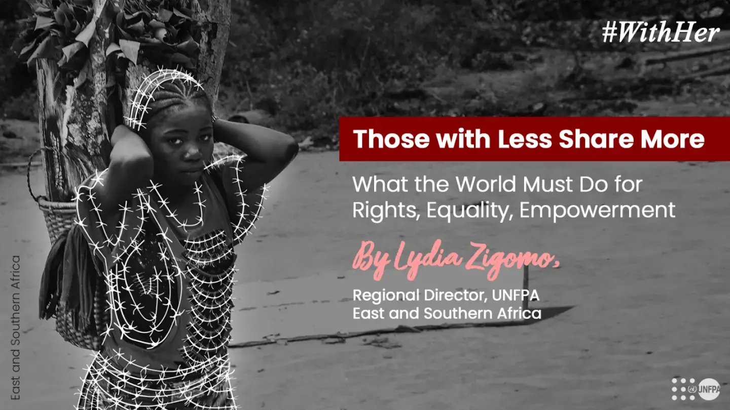 Those with Less Share More: What the World Must Do for Rights, Equality, Empowerment