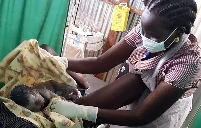 As displacements soar, Juba’s burdened clinics improvise to keep childbirth safe