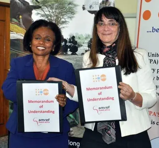 UNFPA partners with Amref Health Africa