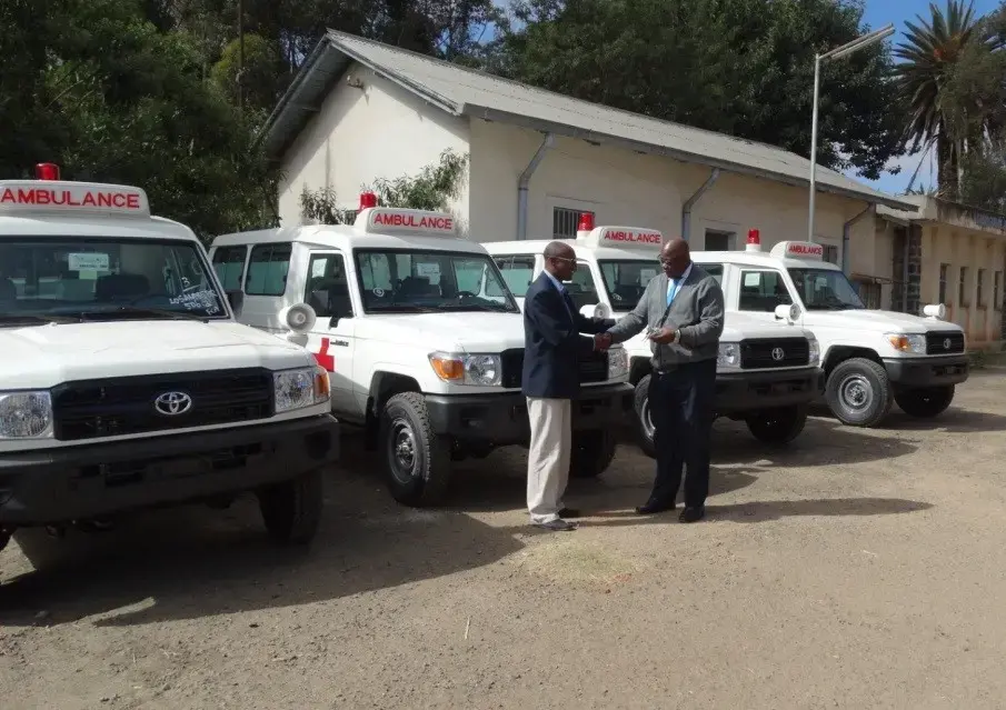 New ambulances for Eritrea