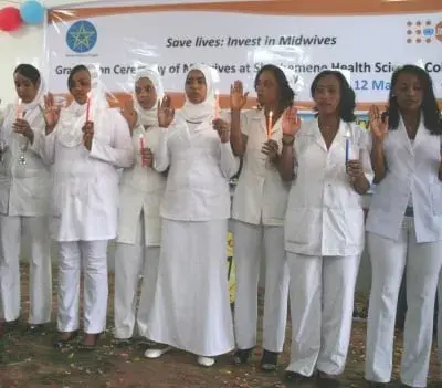 Ethiopia invests in women by training midwives