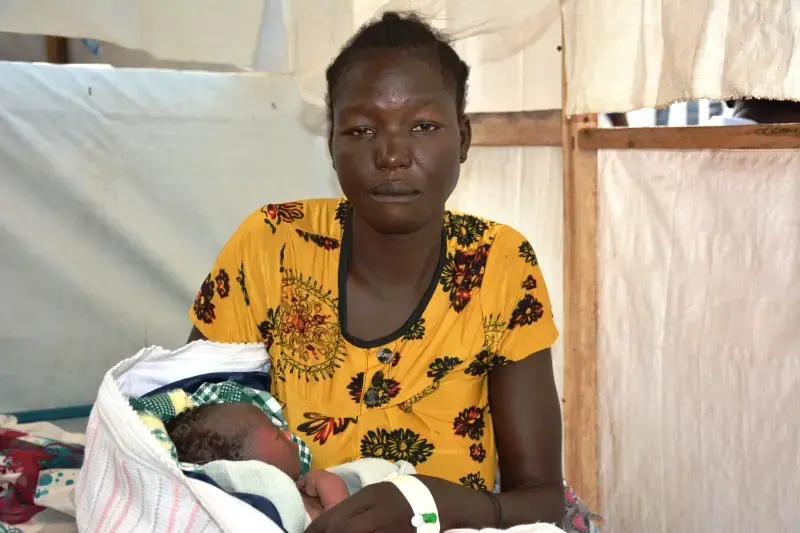 Giving birth in the shadow of starvation:  South Sudan famine especially tough for women