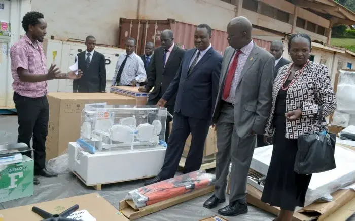 UNFPA hands equipment to Uganda