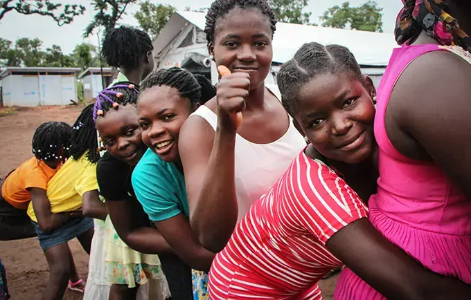 Women-friendly spaces offer safe haven for Congolese refugees in Angola