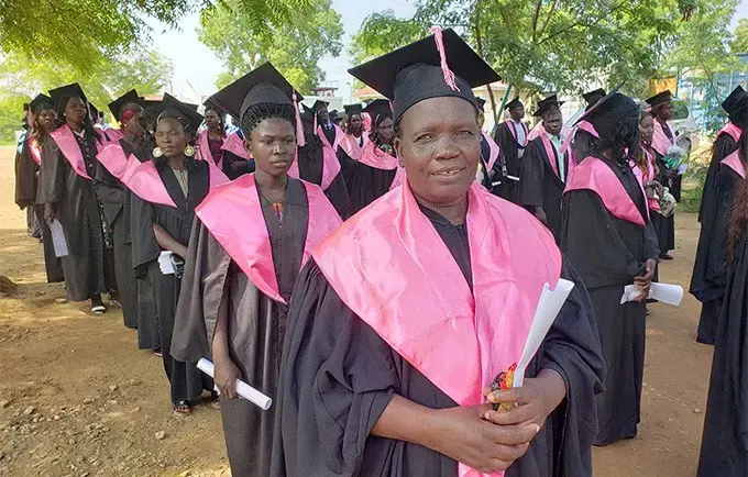 A graduate at 47, new midwife triumphs over life’s trials