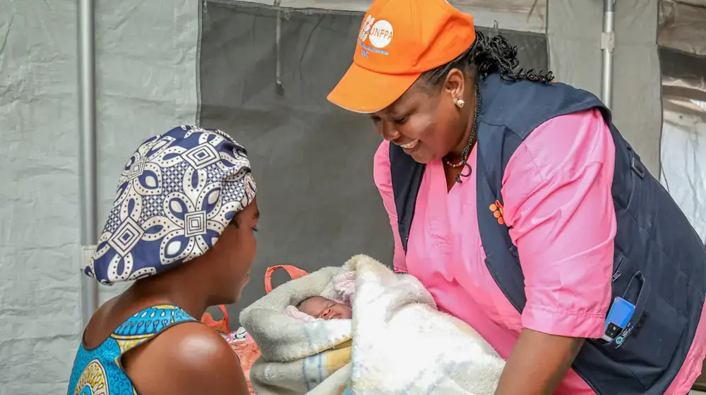 Beating the odds: Resilience, hope and safe births at a UNFPA mobile clinic in the DRC