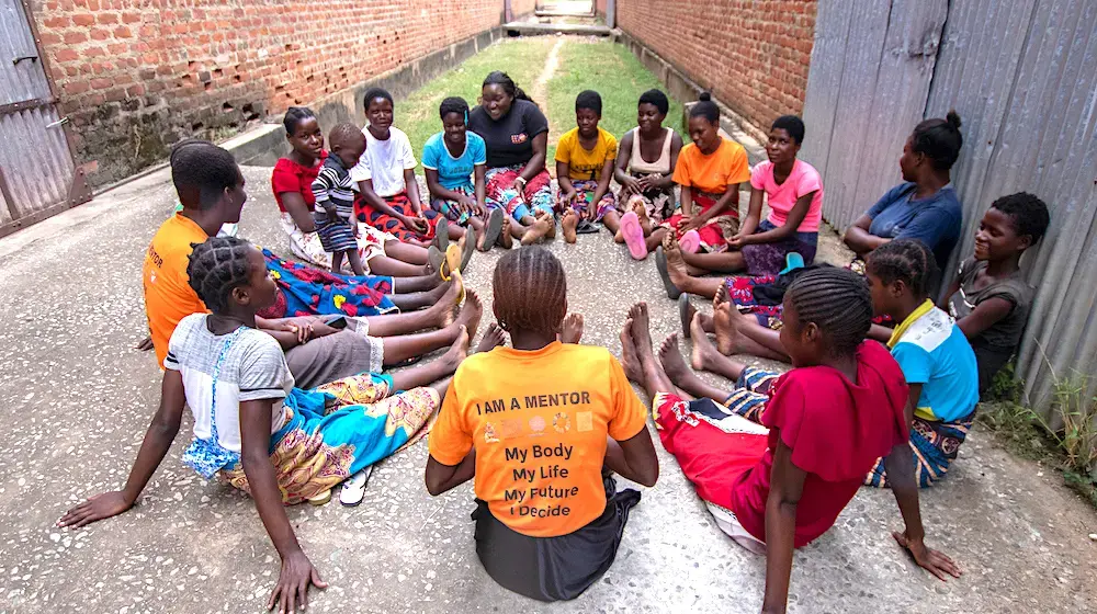 Young mothers in Malawi find a space safe from Tropical Storm Freddy’s catastrophic consequences