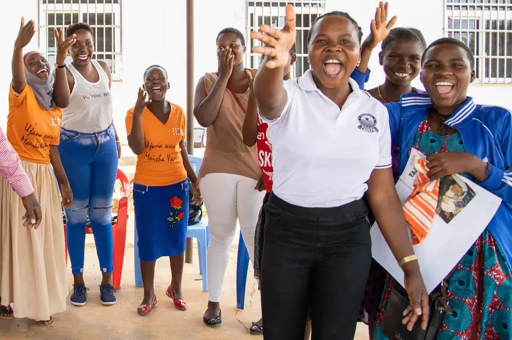 How teen mums who have been left behind in Tanzania are getting their future back