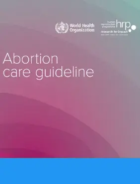 WHO Abortion Care Guidelines 