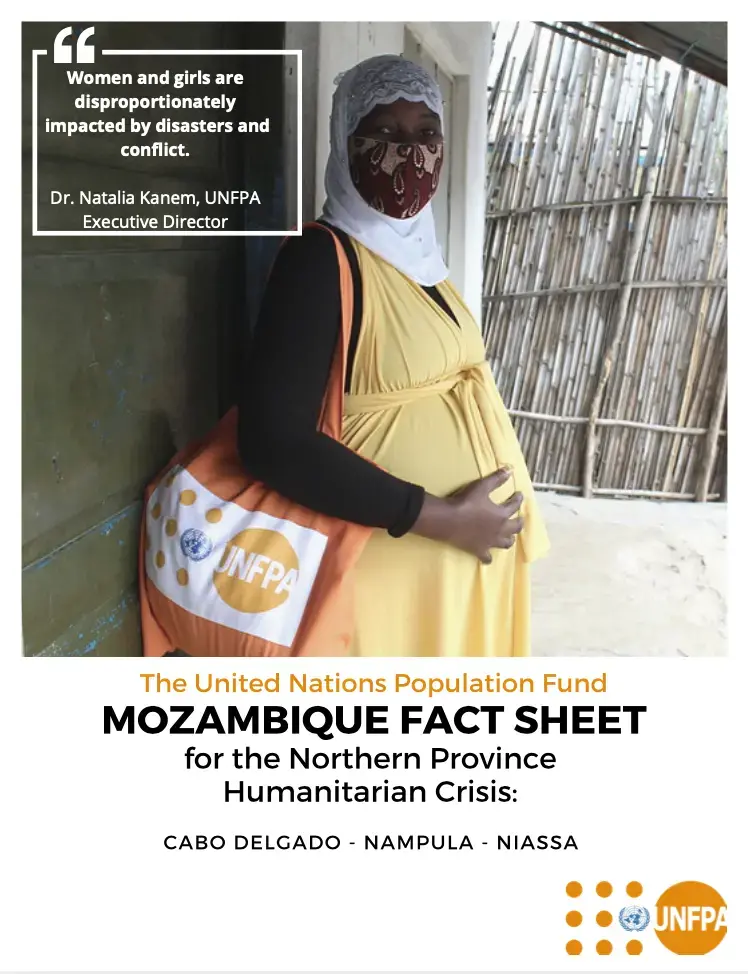 UNFPA Mozambique Fact Sheet for the Northern Province Humanitarian Crisis