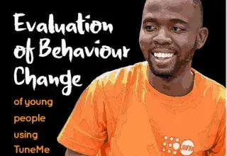 Evaluation of Behaviour Change of young people using TuneMe in Southern Africa